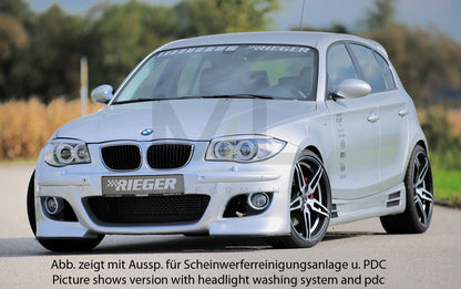 Rieger 00035009 BMW 1 Series E87 Front Bumper 7 | ML Performance UK Car Parts