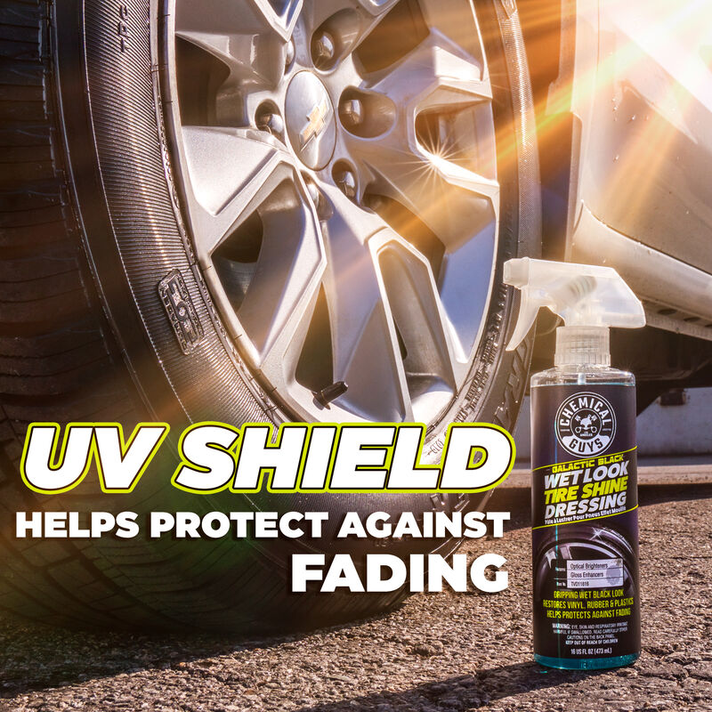 Chemical Guys Galactic Black Wet Look Tire Shine Dressing (16oz) | ML Performance US Car Parts