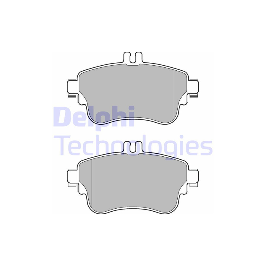 Delphi Lp2442 Brake Pad Set