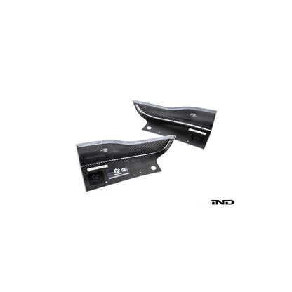 3D Design 3106-30512 BMW Carbon Fiber Rear Diffuser Side Extension Set