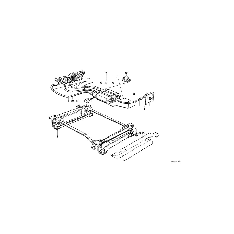 Genuine BMW 52101915537 E23 Actuator BOSCH (Inc. 732i, 728i & 728iS) | ML Performance US Car Parts