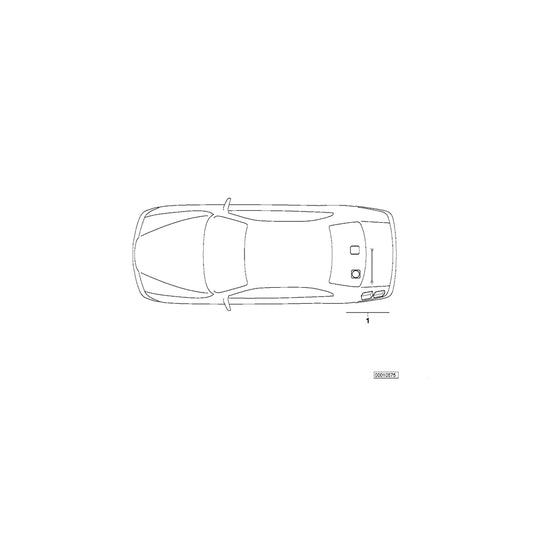 Genuine BMW 65128384680 E39 Base Support System (Inc. 525tds, 540iP & 530d) | ML Performance US Car Parts