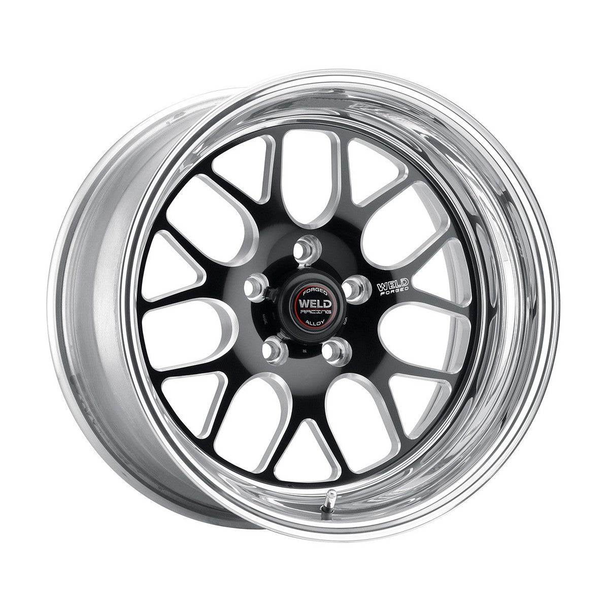 Weld 77HB8100B66A S77 Wheel 18x10 5x4.75 ET28 BS6.6 Black Center - Polished Shell