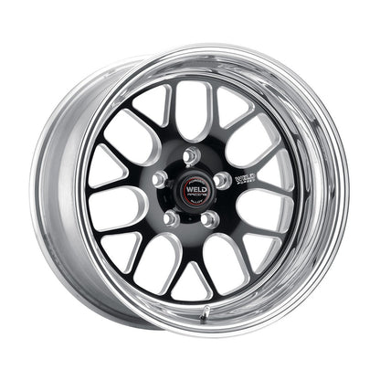 Weld 77HB8100B66A S77 Wheel 18x10 5x4.75 ET28 BS6.6 Black Center - Polished Shell
