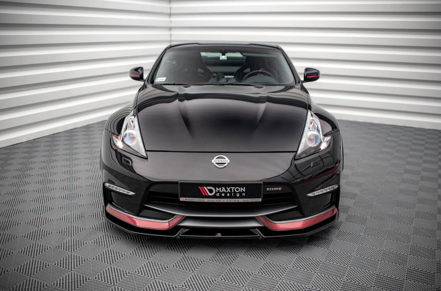 Maxton Design Nissan 370Z Nismo Facelift Front Splitter V.2