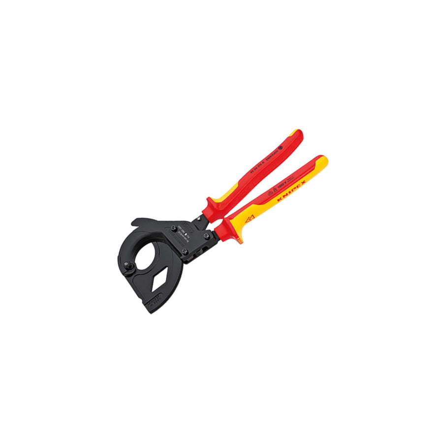 Knipex KPX9536315 VDE Ratchet Action Cable Cutter 315mm ML Performance