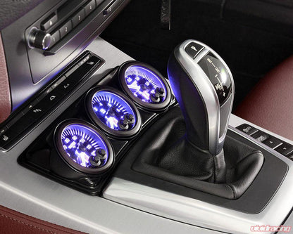 3D Design 6201-18911 BMW ABS Gauge Panel 3 (52mm Gauge)