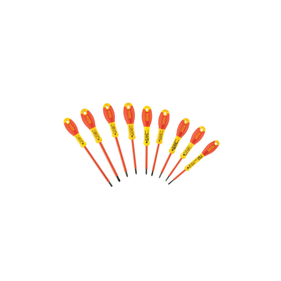 STANLEY® STA062573 FatMax® VDE Insulated Screwdriver Set, 10 Piece | ML Performance US