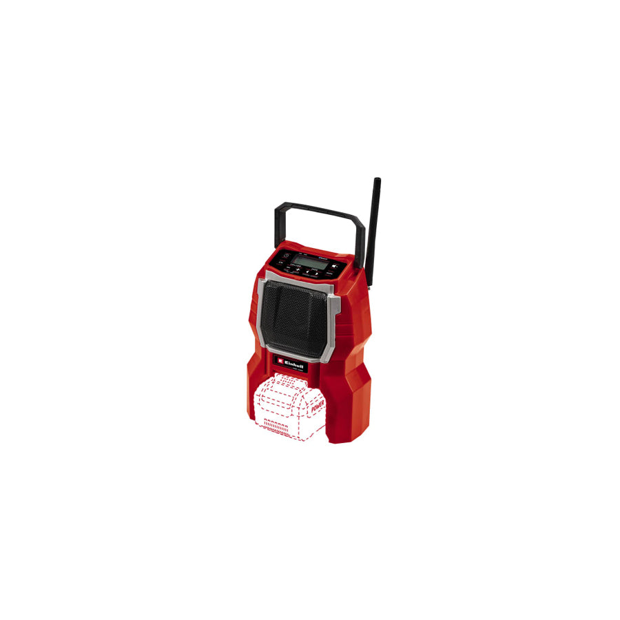 Einhell EINTCRA18 TC-RA 18 Li BT - Solo Cordless Radio 18V Bare Unit | ML Performance US