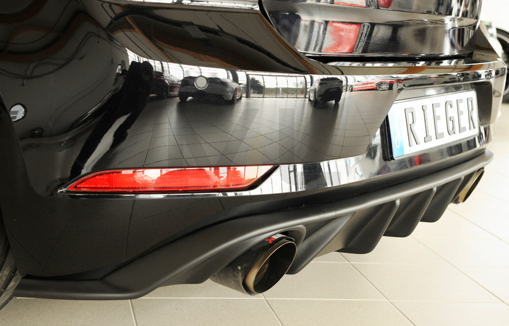 Rieger 00059589 VW Mk7 Golf GTI Rear Diffuser 3 | ML Performance UK Car Parts