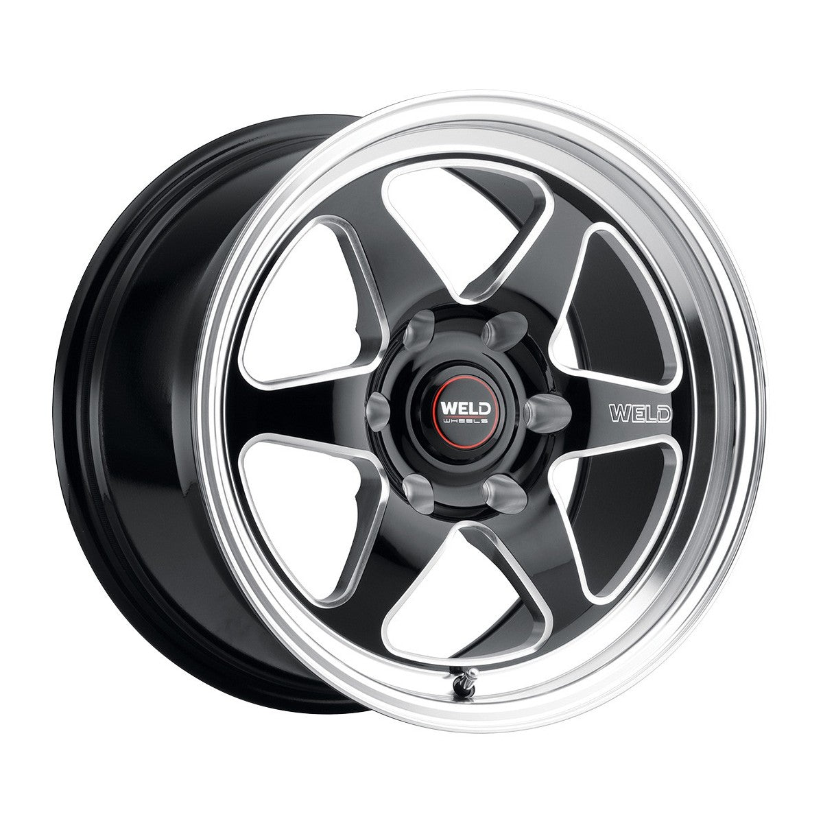 Weld S15607089P13 Ventura 6 Drag S156 Wheel 20x7 6x135 ET13 BS4.5 Gloss Black MIL - DIA