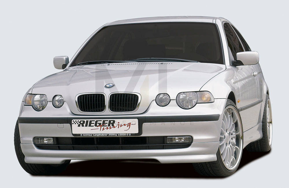 Rieger 00050301 BMW 3 Series E46 Front Splitter 2 | ML Performance UK Car Parts