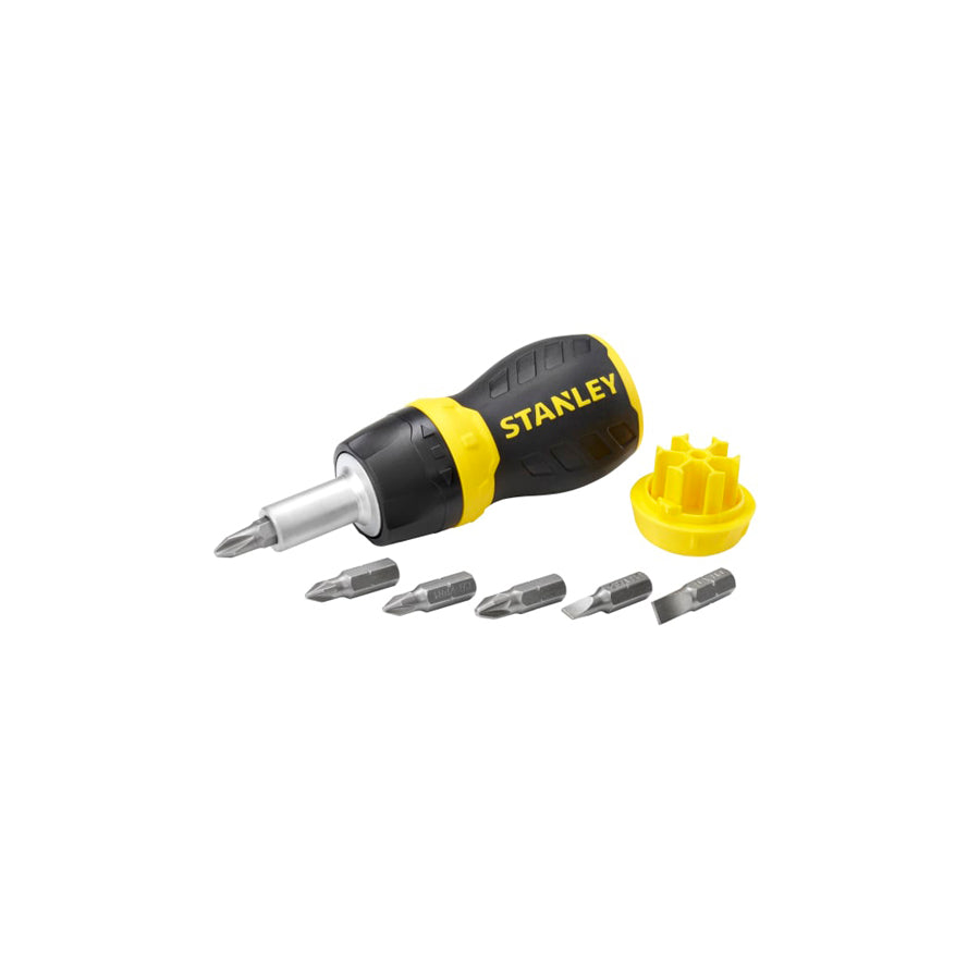STANLEY® STA066358 Multibit Ratchet Stubby & Bits | ML Performance US