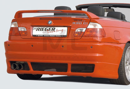 Rieger 00050233 BMW 3 Series E46 Rear Bumper 4 | ML Performance UK Car Parts