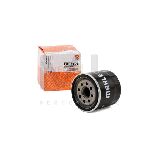 MAHLE ORIGINAL OC 1198 Oil Filter Spin-on Filter, with one anti-return valve | ML Performance Car Parts