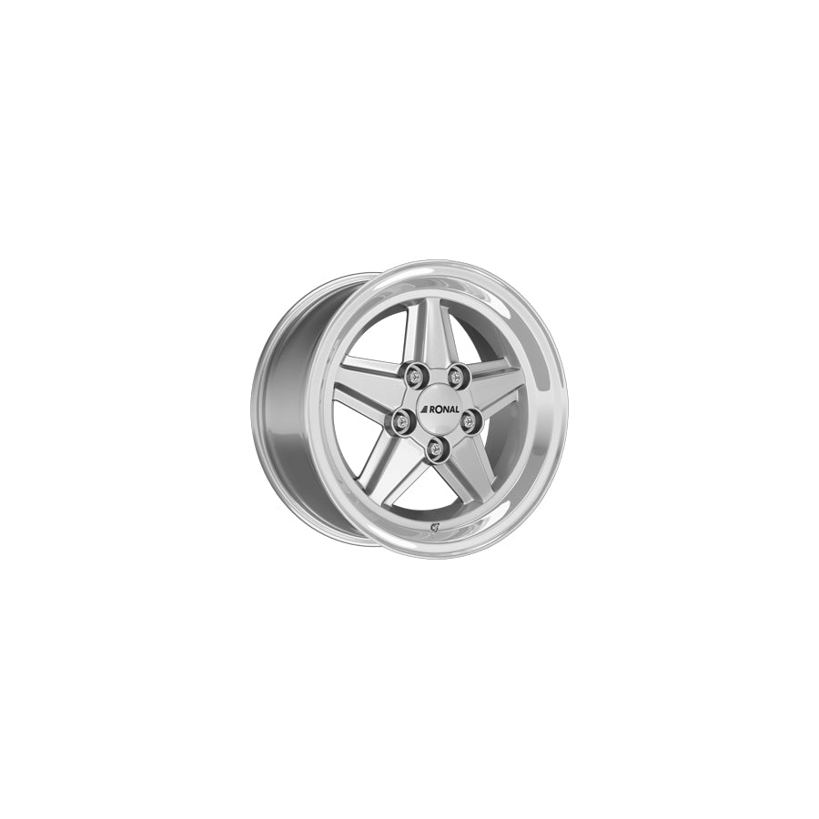 Ronal R9 7x16 ET23 9R6705.073/011 Silver Rim Lip Diamond Cut Wheel | ML Performance US Car Parts