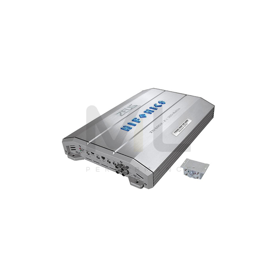 HIFONICS ZXI6002 Audio Amplifier with remote control, High(10-1200), Low(30-250)Hz, 1200W, (45 Hz), Bassboost 0-18dB | ML Performance Car Parts