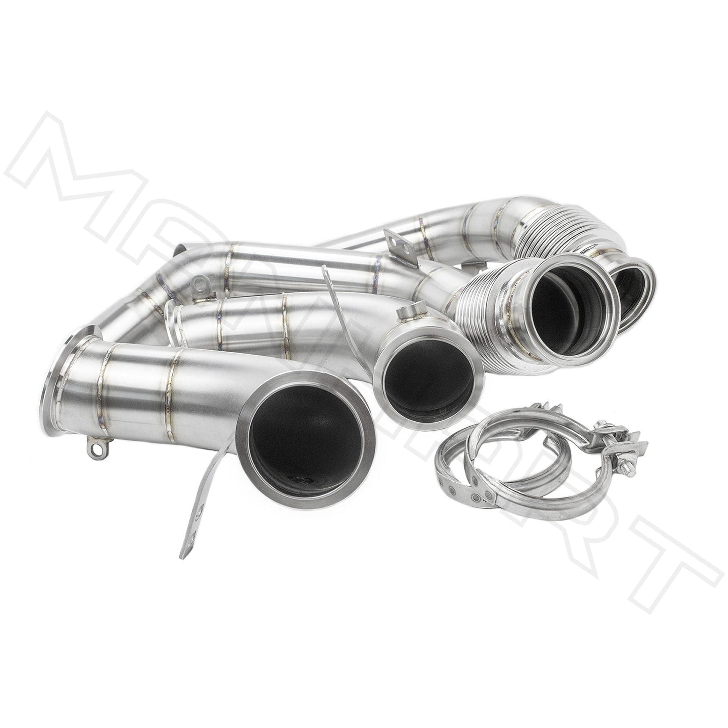 MANHART MH5F9011100_M5 DOWNPIPES RACE FOR BMW F90 M5 (COMPETITION / CS) CAT-REPLACEMENT (PART 1 OF 2)