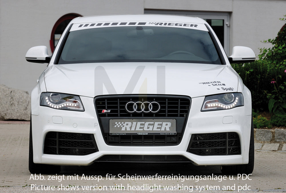 Rieger 00055524 Audi B8 B81 Front Bumper (A4 & S4) 5 | ML Performance UK Car Parts
