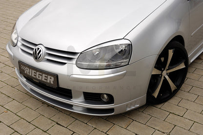 Rieger 00059300 VW Mk5 Golf Front Splitter 3 | ML Performance UK Car Parts