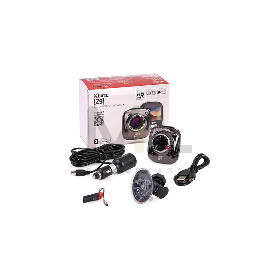 XBLITZ Z9 Dash cam 2 Inch, 1920x1080, Viewing Angle 140° | ML Performance Car Parts