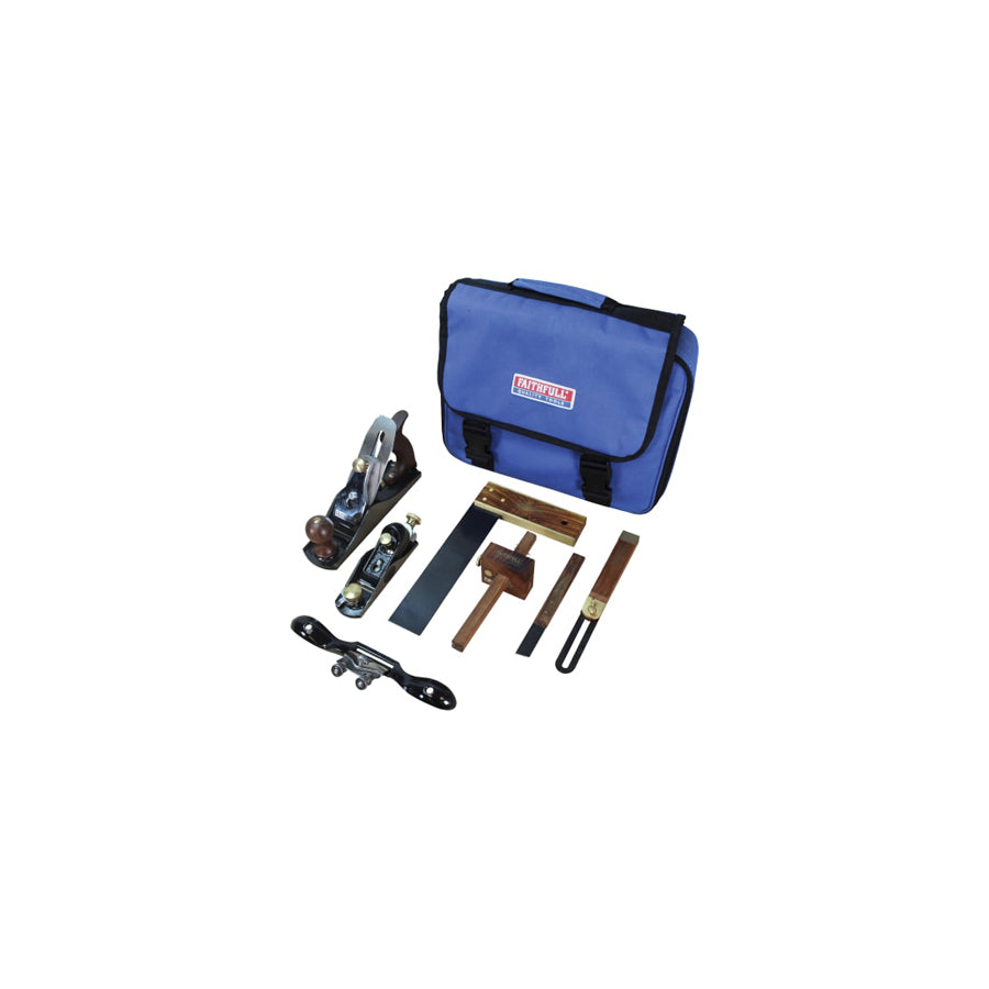 Faithfull FAICARPBAG Carpenter's Tool Kit, 7 Piece | ML Performance US