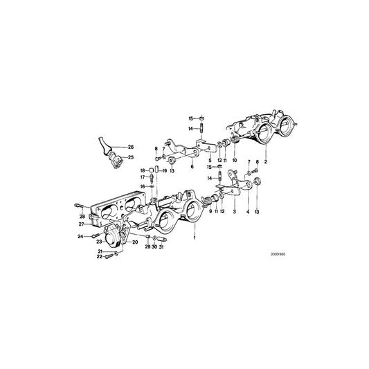 Genuine BMW 13541312566 E30 (K Connector (Inc.  & 320is) | ML Performance US Car Parts
