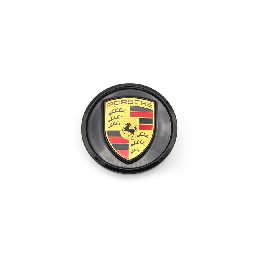 Genuine Porsche Wheel Cap In Jet Black Metallic Porsche Taycan / 971 2
