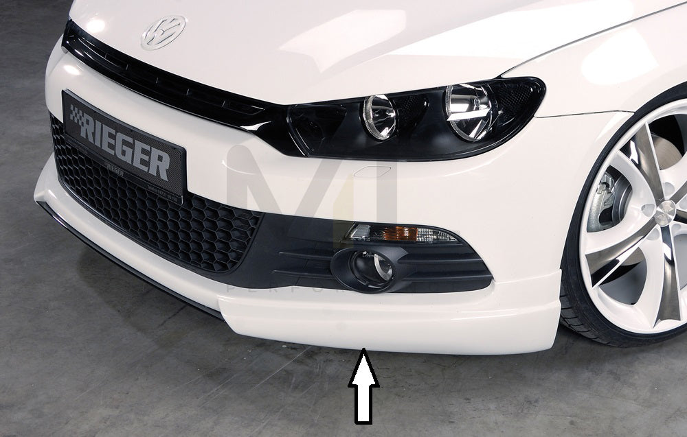 Rieger 00014100 VW 13 Mk3 Scirocco Front Splitter 7 | ML Performance UK Car Parts