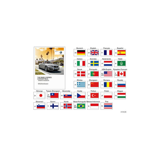 Genuine BMW 01402977791 Owner's Manual For F23 FRCA (Inc. 228iX, 230i & 230iX) | ML Performance US Car Parts