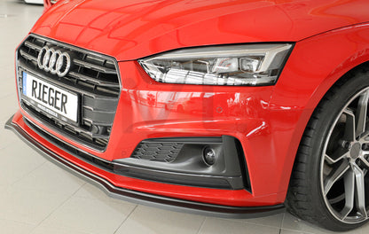 Rieger 00055485 Audi B9 F5 Front Splitter (A5 & S5) 5 | ML Performance UK Car Parts