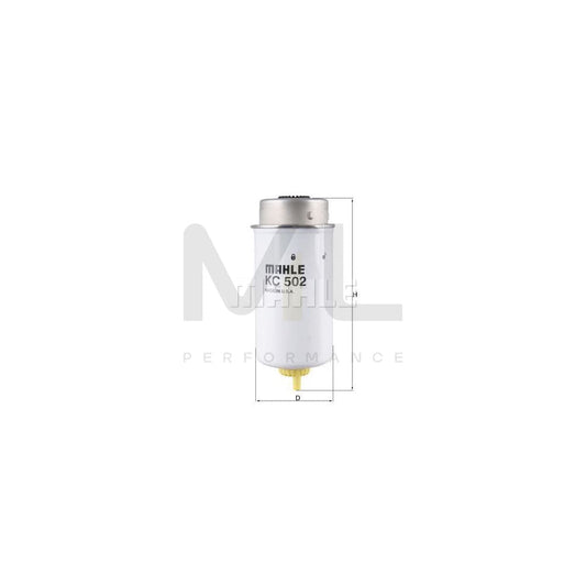 MAHLE ORIGINAL KC 502 Fuel filter for FORD TRANSIT Spin-on Filter | ML Performance Car Parts