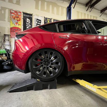 Paragon 2-Piece Brake Discs Rear Pair 370/380x23mm - Tesla Model 3/Y AWD Performance - Larger Rotor