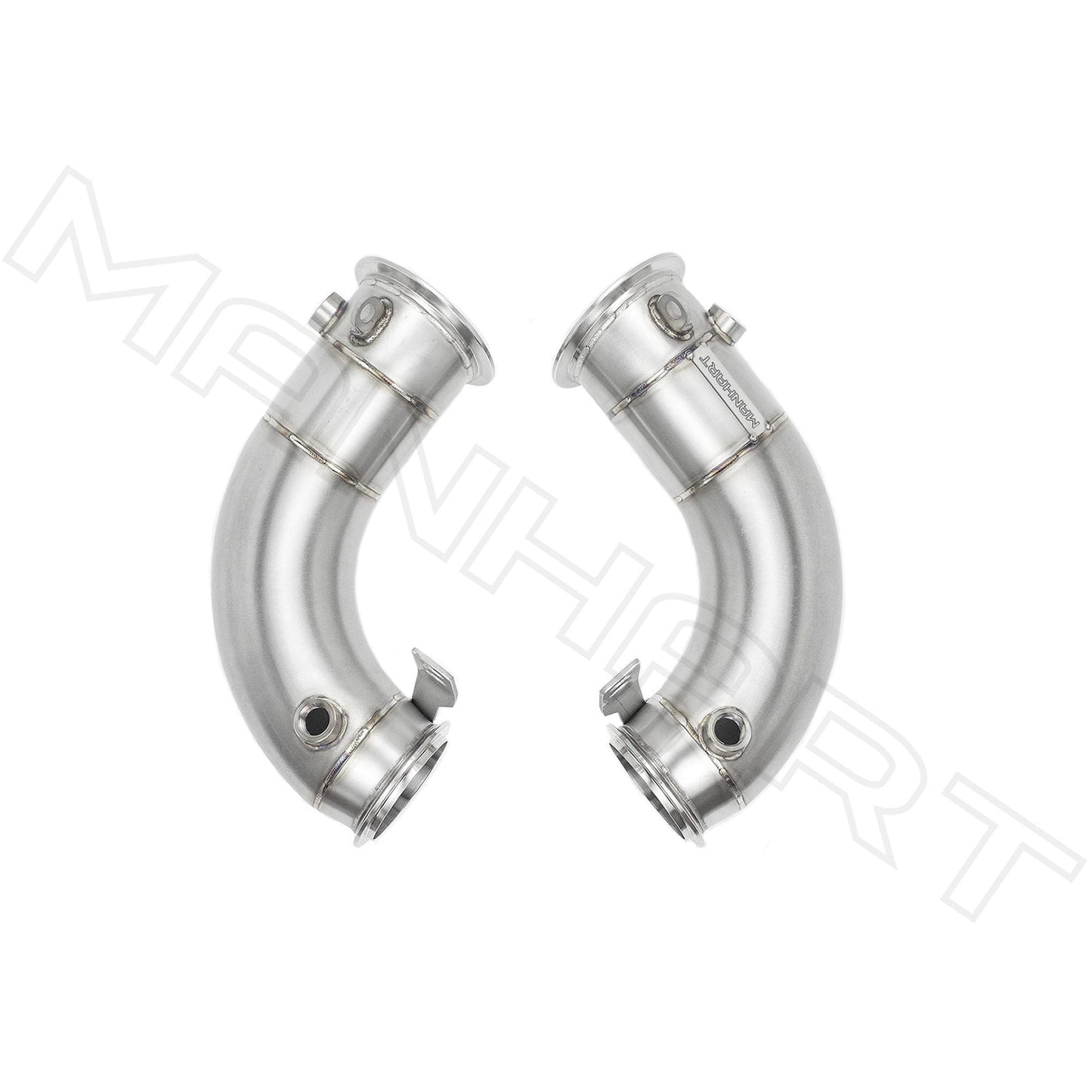 MANHART MH5F9011100_M5 DOWNPIPES RACE FOR BMW F90 M5 (COMPETITION / CS) CAT-REPLACEMENT (PART 1 OF 2)