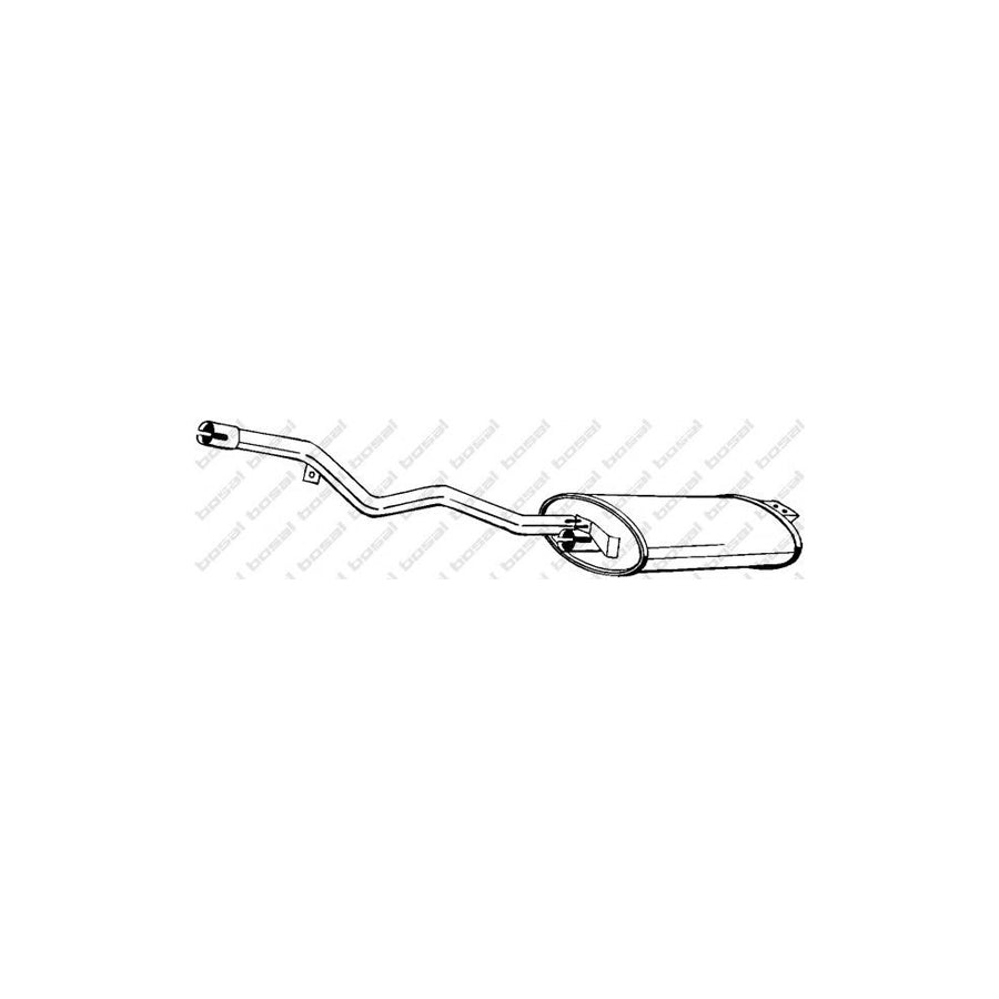 Bosal 280-979 Rear Silencer For Nissan Silvia (S12)