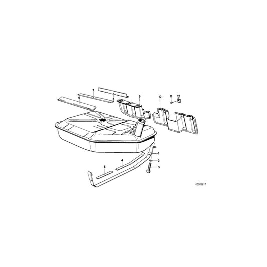 Genuine BMW 51711864777 E23 Protection Plate (Inc. 735i, 745i & 733i) | ML Performance US Car Parts