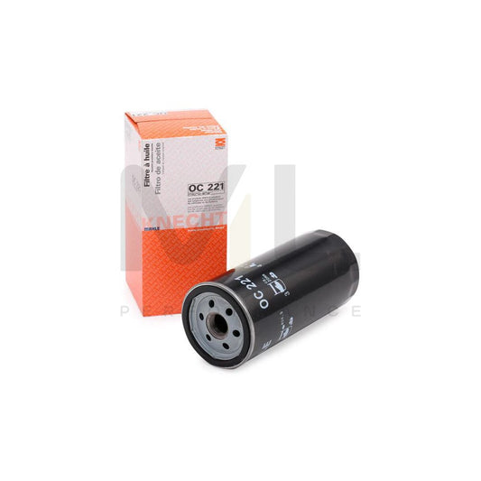 MAHLE ORIGINAL OC 221 Oil Filter for AUDI 80 Spin-on Filter, with one anti-return valve | ML Performance Car Parts