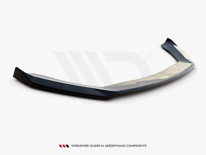 FRONT SPLITTER V.1 SEAT LEON MK2 CUPRA FR (FACELIFT) - Gloss Black Gloss  Black, Spoilering \ Maxton Design \ Seat \ Leon Cupra \ Mk2