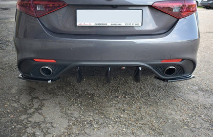 Maxton Design Alfa Romeo Giulia Veloce Rear Side Splitters
