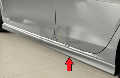 Rieger 00059601 VW Mk8 Golf Side Skirt (GTI, GTD & GTE) 1 | ML Performance UK Car Parts