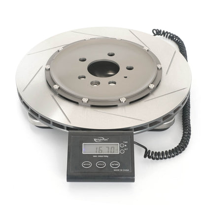 Paragon 2-Piece Brake Discs Rear Pair 370/380x23mm - Tesla Model 3/Y AWD Performance - Larger Rotor