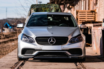 Maxton Design Mercedes Benz E63 AMG Sedan W212 Facelift Front Splitter