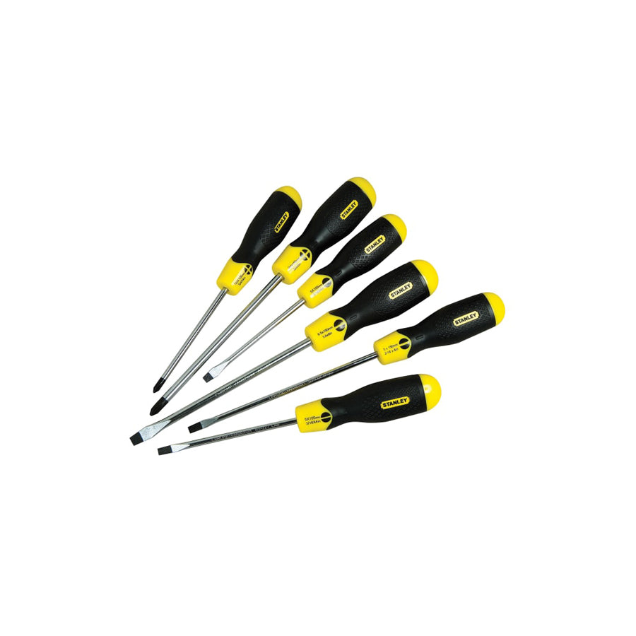 STANLEY® STA598001 Cushion Grip Screwdriver Set, 6 Piece | ML Performance US