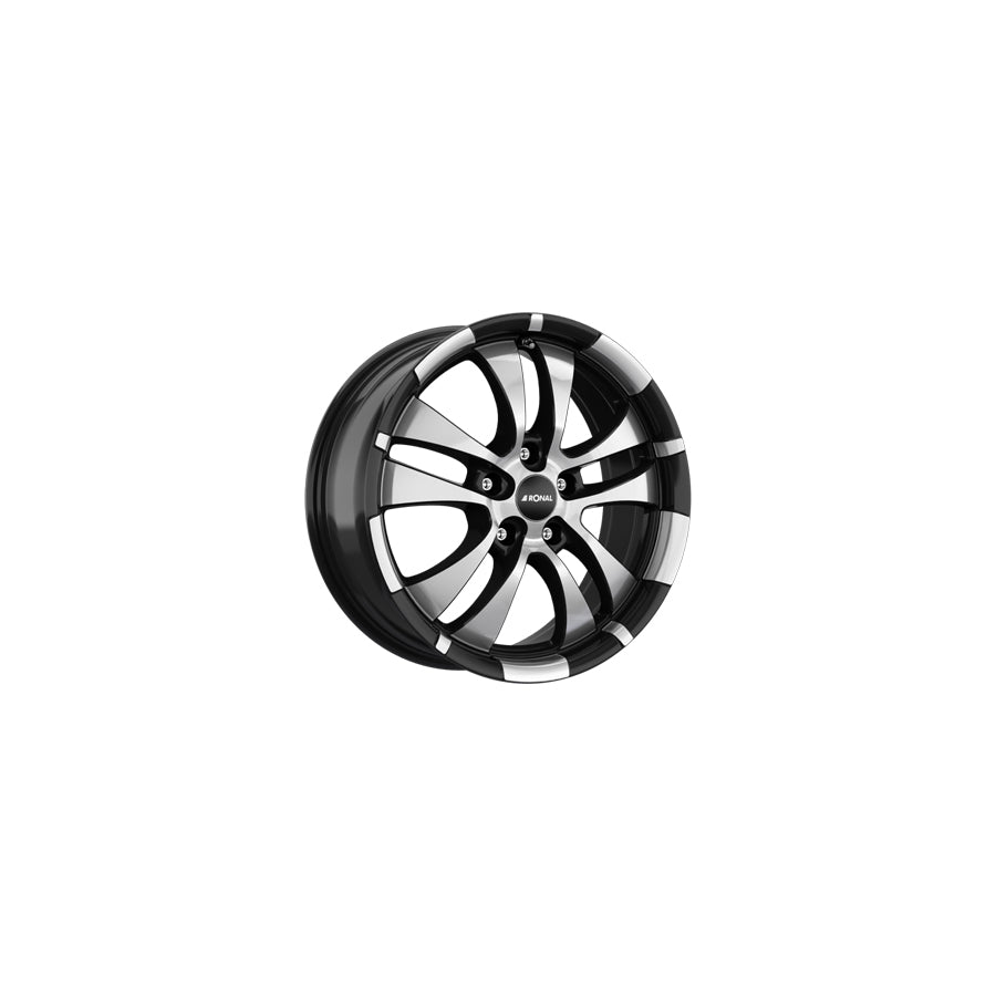 Ronal R59 7.5x18 ET35 59R8755.07X/022 Jetblack Front Diamond Cut Wheel | ML Performance US Car Parts