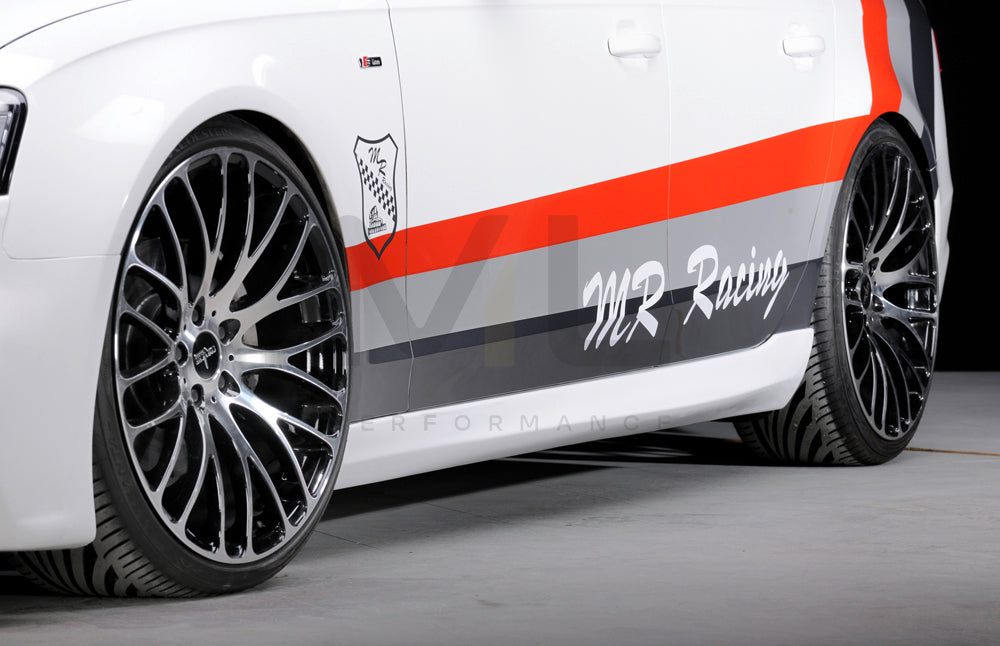 Rieger 00055533 Audi B8 B81 Side Skirt (A4 & S4) 1 | ML Performance UK Car Parts