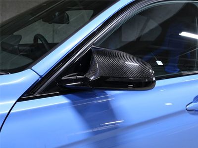 3D Design 3302-28211 BMW Carbon Fiber Mirror Cover Set (RHD Only)