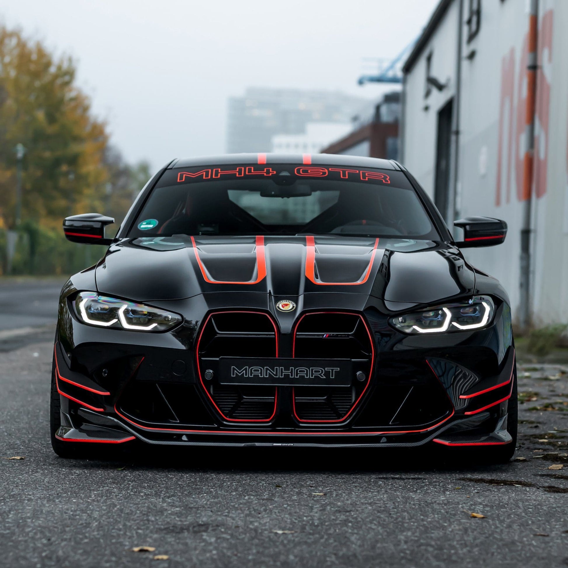 MANHART MH2G8011220 CARBON HOOD FOR BMW G8X M3 / M4 (COMPETITION / CSL) WITH GTR AIR-VENTS