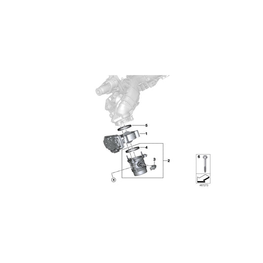 Genuine BMW 13548512452 F32 F36 F45 Throttle (Inc. 520d, Cooper SD ALL4 & 218dX) | ML Performance US Car Parts