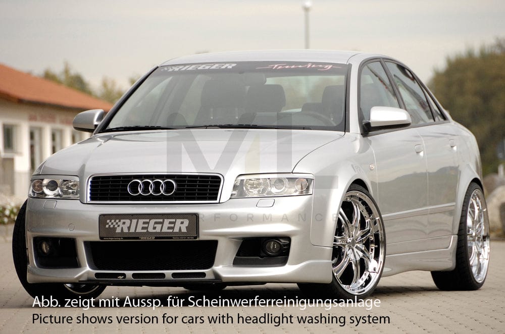 Rieger 00055235 Audi 8E B6 A4 Front Bumper 2 | ML Performance UK Car Parts