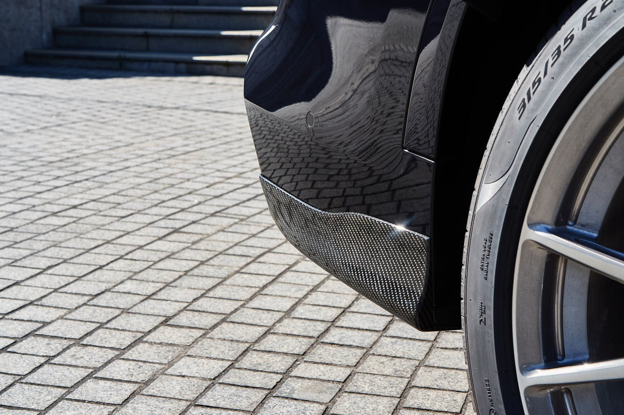 3D Design 3106-30512 BMW Carbon Fiber Rear Diffuser Side Extension Set